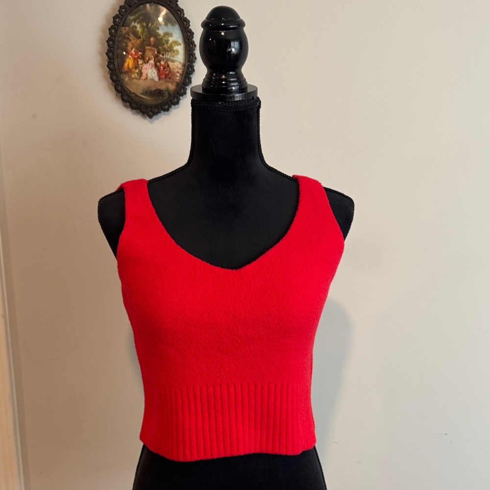 a new day Red Women's Crop Top